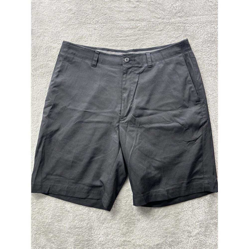 PGA Tour Golf Shorts Men's Waist 34 Dark Gray Pockets Chino